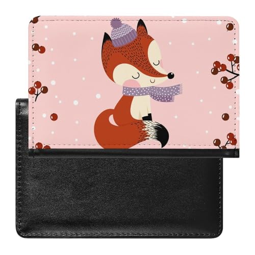 Reisepasshülle Fuchs Kirsche Reisepass Tasche Reise Gadget Impfpass Hülle Für Damen Herren von FENAC