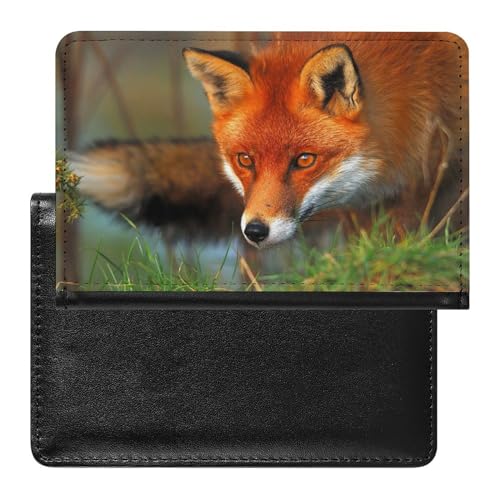 Reisepasshülle Fuchs Reisepass Schutzhülle Geldbörsen Für Kreditkarten Ausweis Reisedokumente von FENAC