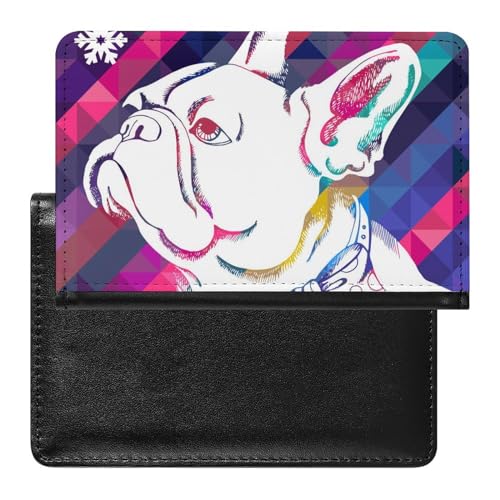 Reisepasshülle Hund Fliege Reisepass Tasche Reise Gadget Impfpass Hülle Für Damen Herren von FENAC