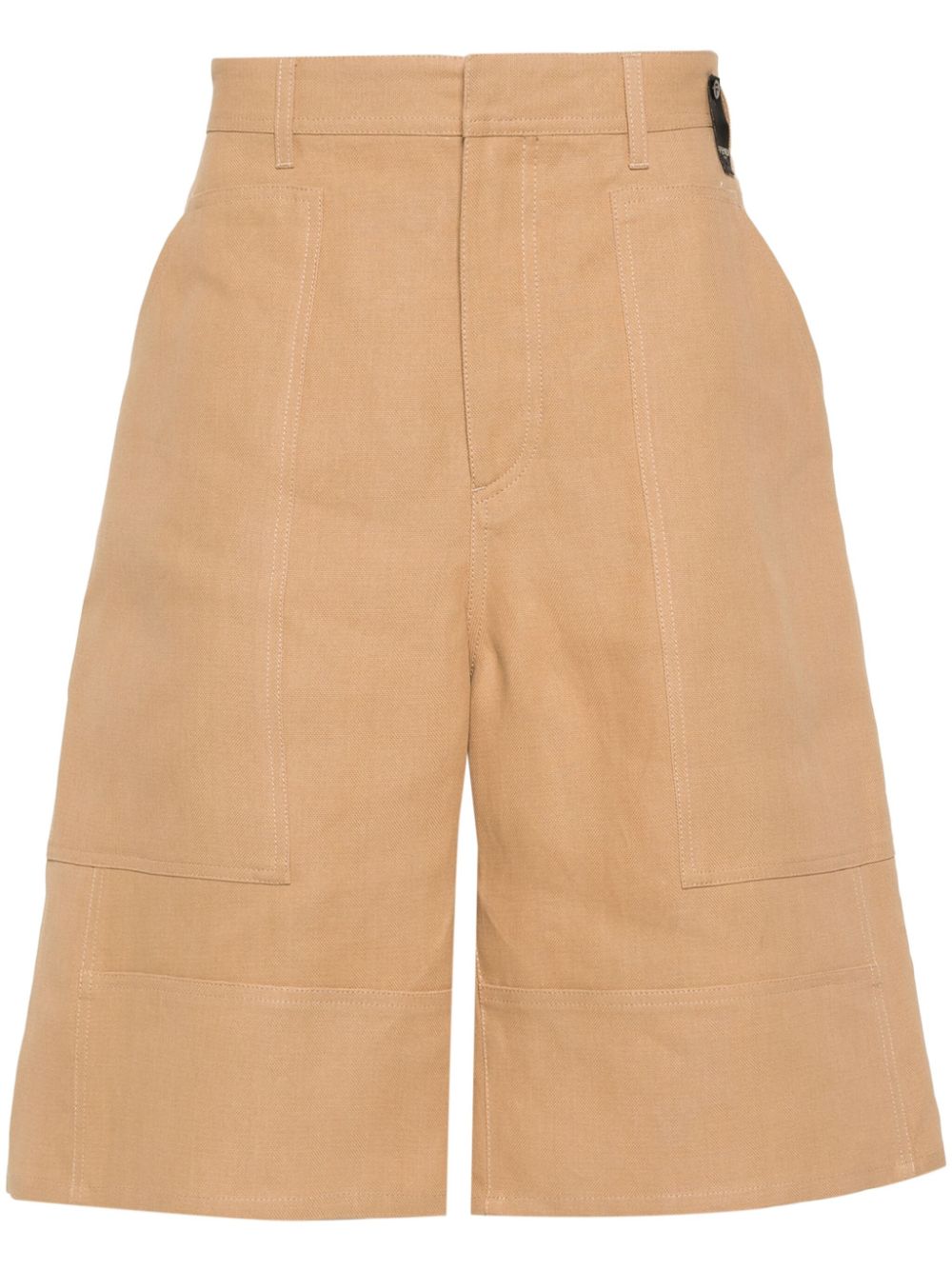 FENDI Bermudas aus Canvas - Braun von FENDI