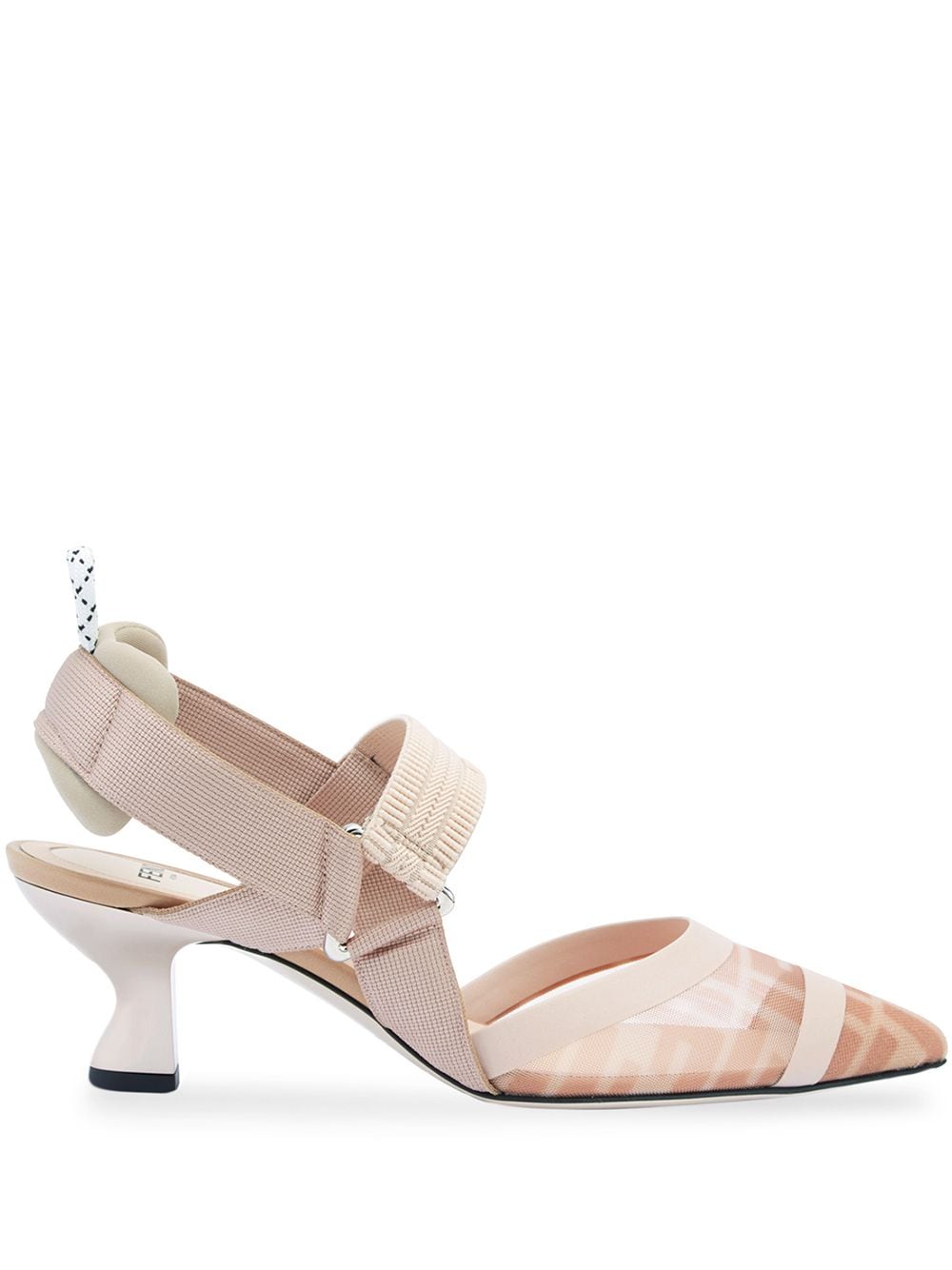 FENDI 'Colibrì' Slingback-Pumps - Rosa von FENDI