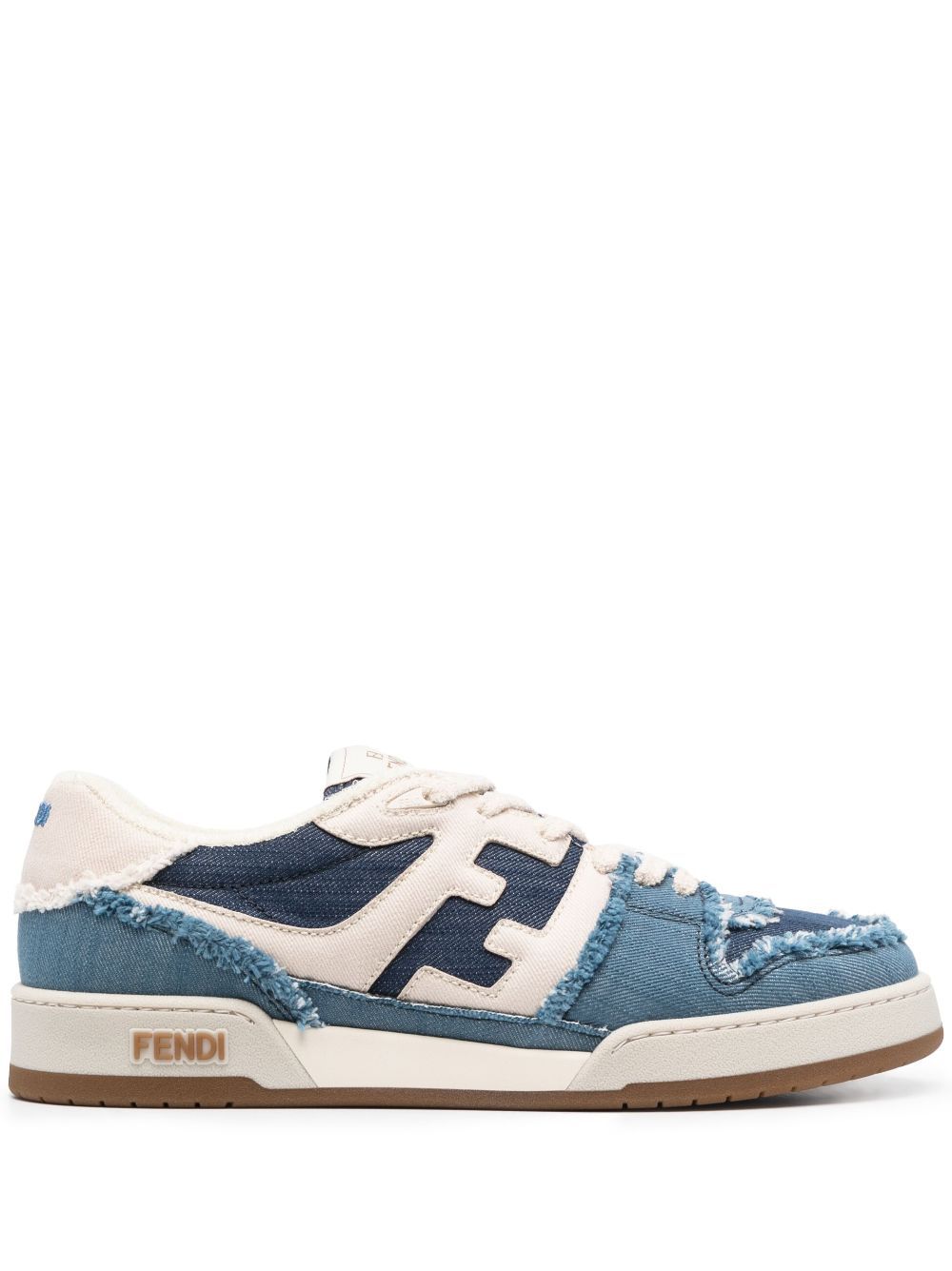 FENDI Fendi Match Jeans-Sneakers - Blau von FENDI