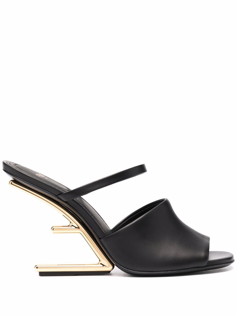 FENDI First Mules 105mm - Schwarz von FENDI