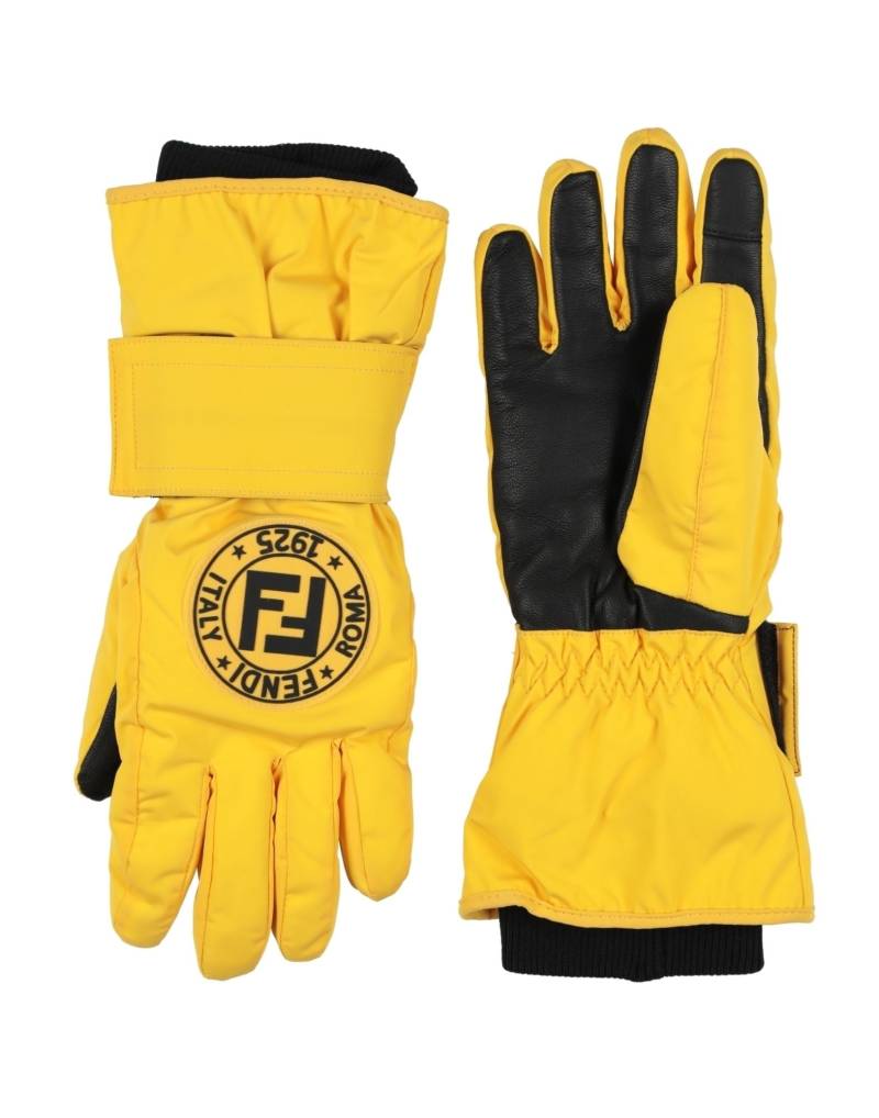 FENDI Handschuhe Damen Gelb von FENDI