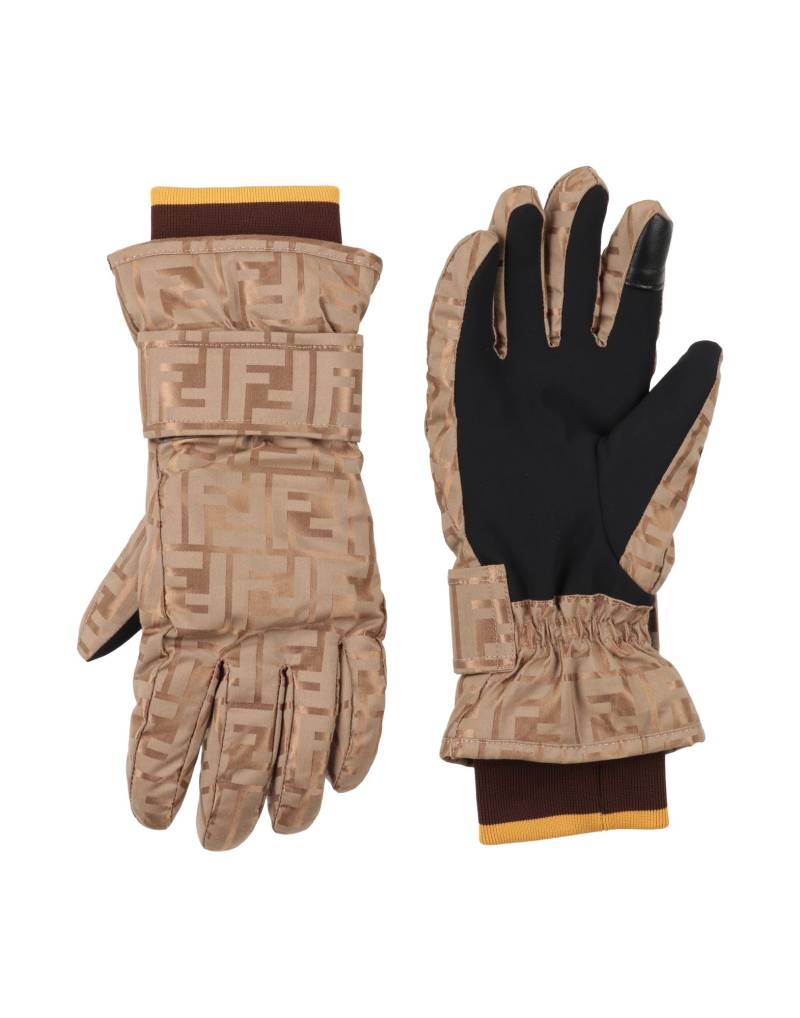 FENDI Handschuhe Herren Hellbraun von FENDI