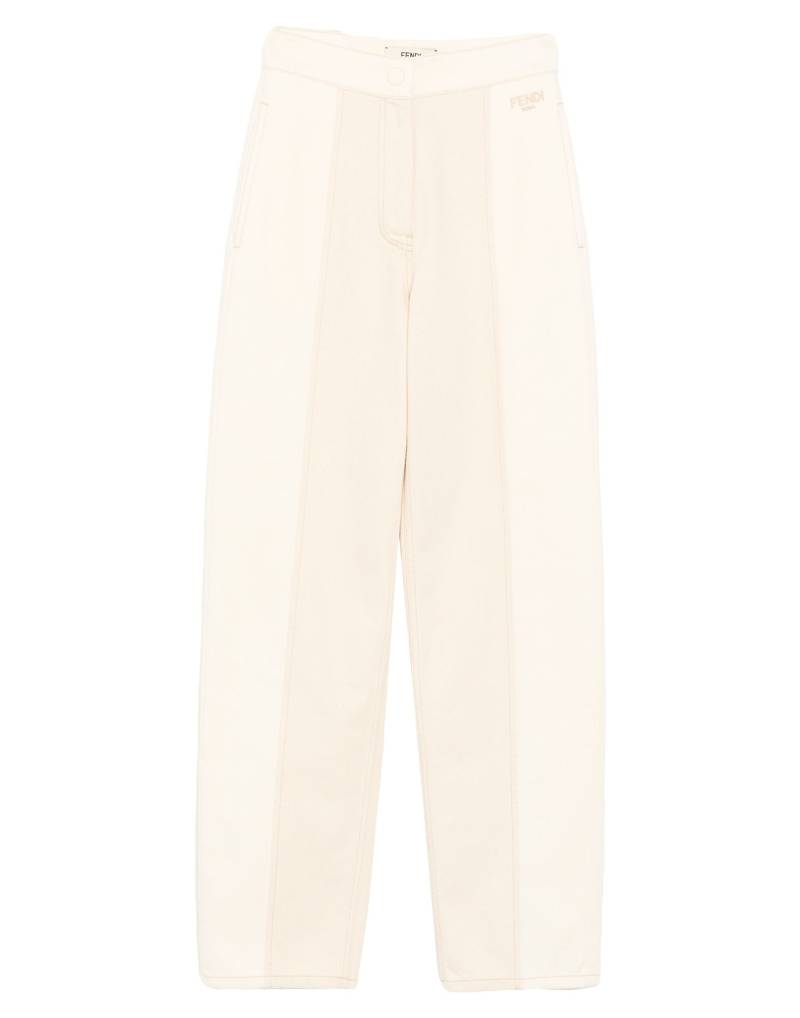 FENDI Hose Damen Cremeweiß von FENDI