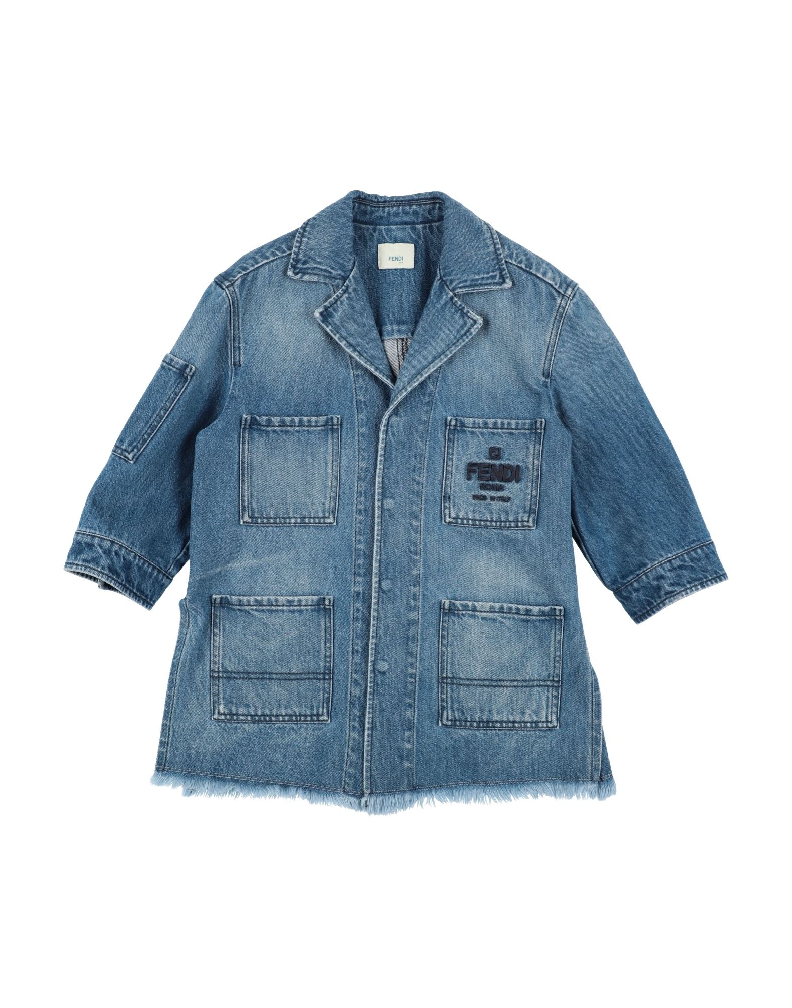 FENDI Jeansjacke/-mantel Kinder Blau von FENDI