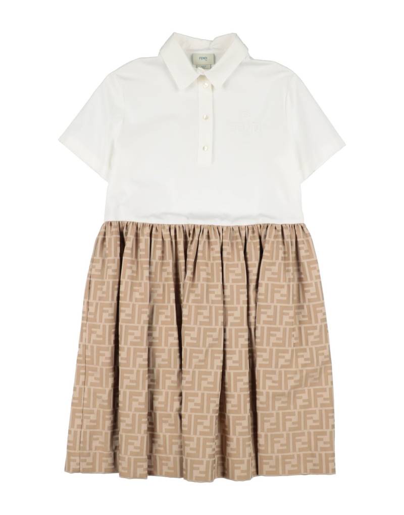 FENDI Kinderkleid Kinder Elfenbein von FENDI