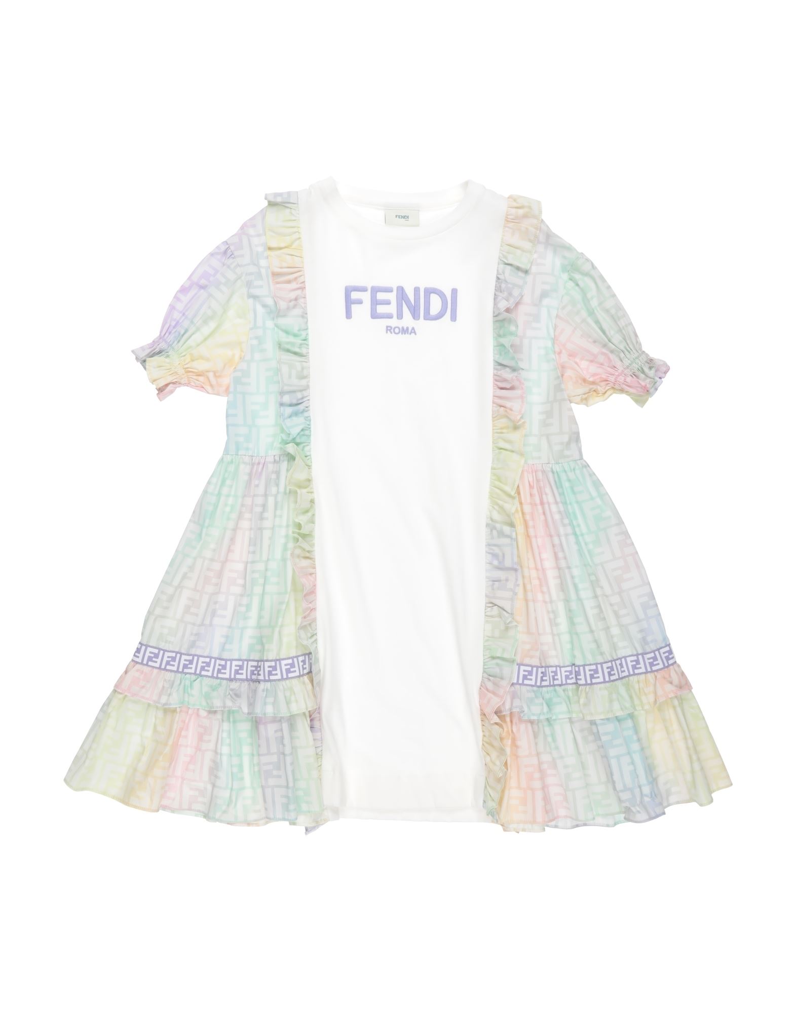 FENDI Kinderkleid Kinder Weiß von FENDI