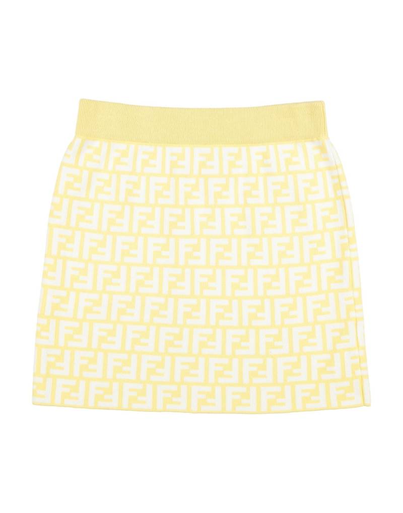 FENDI Kinderrock Kinder Pastellgelb von FENDI