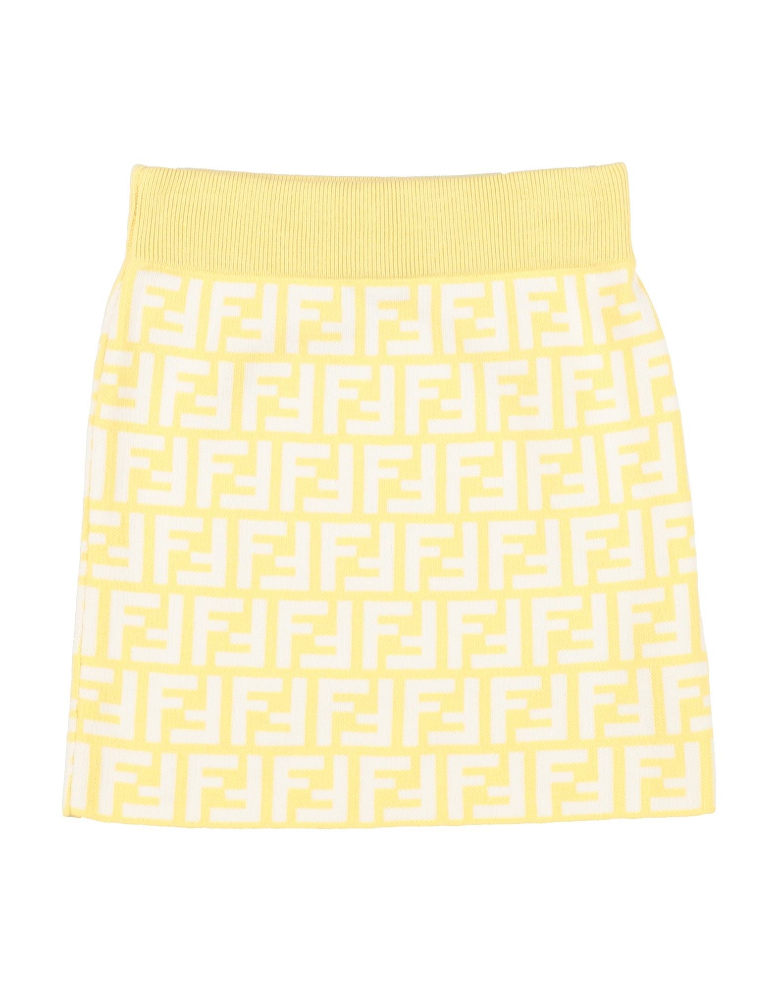 FENDI Kinderrock Kinder Pastellgelb von FENDI