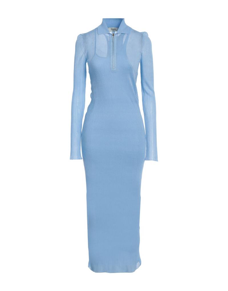 FENDI Maxi-kleid Damen Himmelblau von FENDI