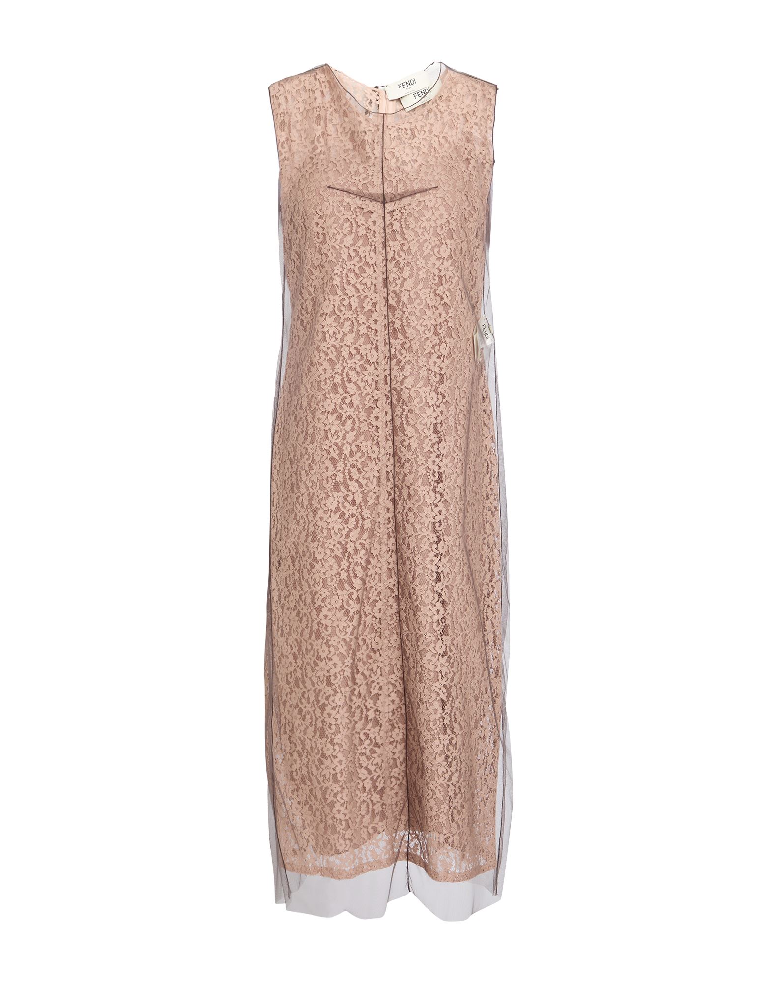 FENDI Midi-kleid Damen Beige von FENDI
