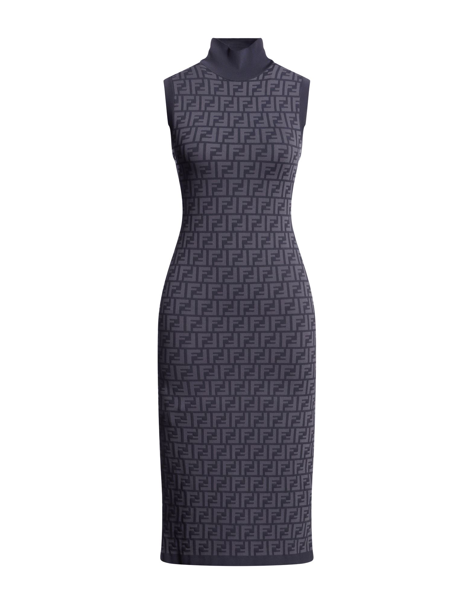 FENDI Midi-kleid Damen Grau von FENDI