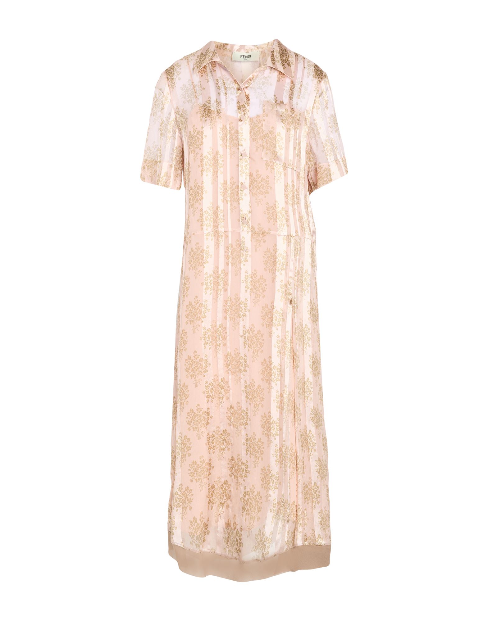 FENDI Midi-kleid Damen Hellrosa von FENDI