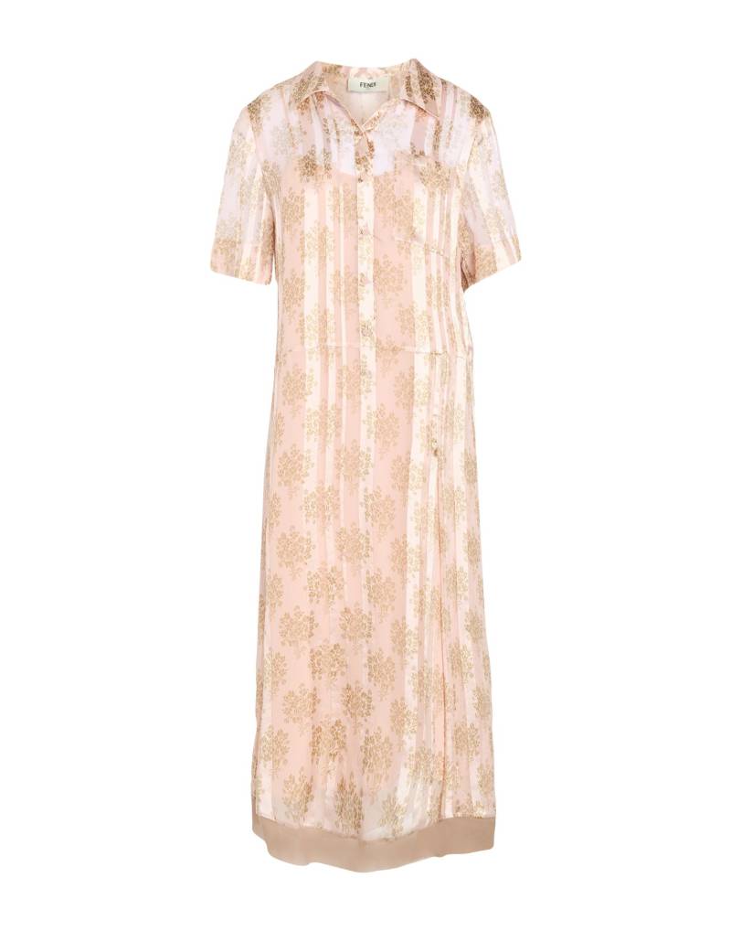 FENDI Midi-kleid Damen Hellrosa von FENDI