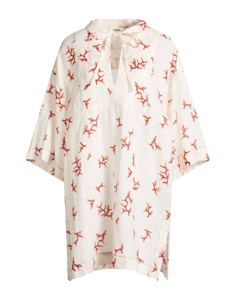 FENDI Mini-kleid Damen Elfenbein von FENDI