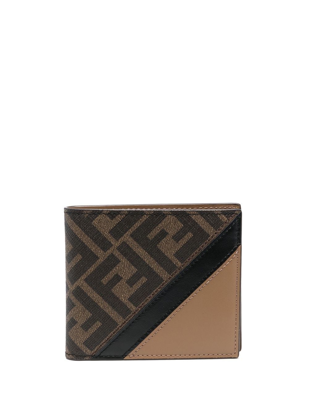 FENDI Portemonnaie mit Monogramm-Print - Braun von FENDI