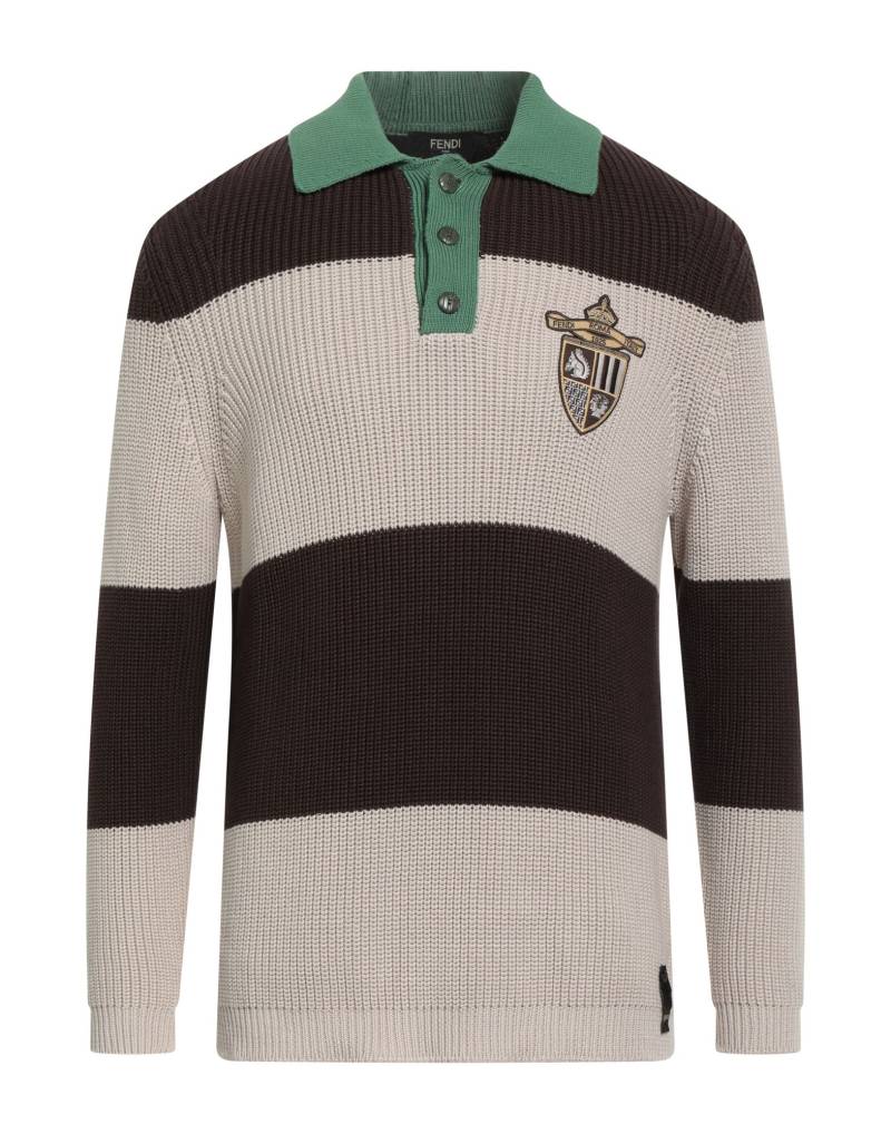 FENDI Pullover Herren Schokobraun von FENDI