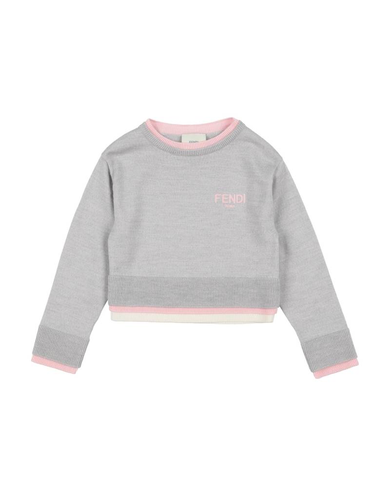 FENDI Pullover Kinder Hellgrau von FENDI