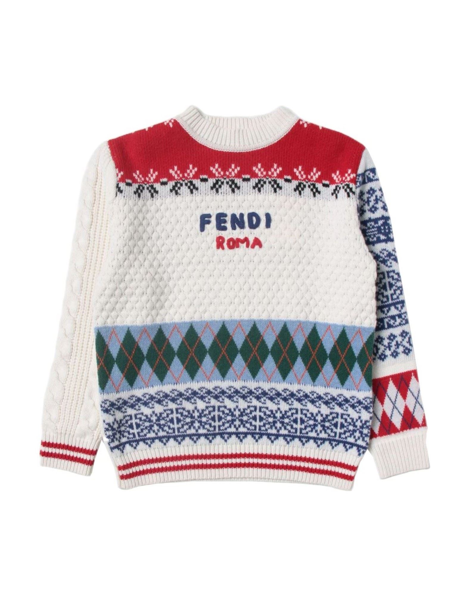 FENDI Pullover Kinder Weiß von FENDI