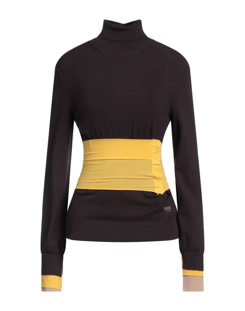 FENDI Rollkragenpullover Damen Pflaume von FENDI