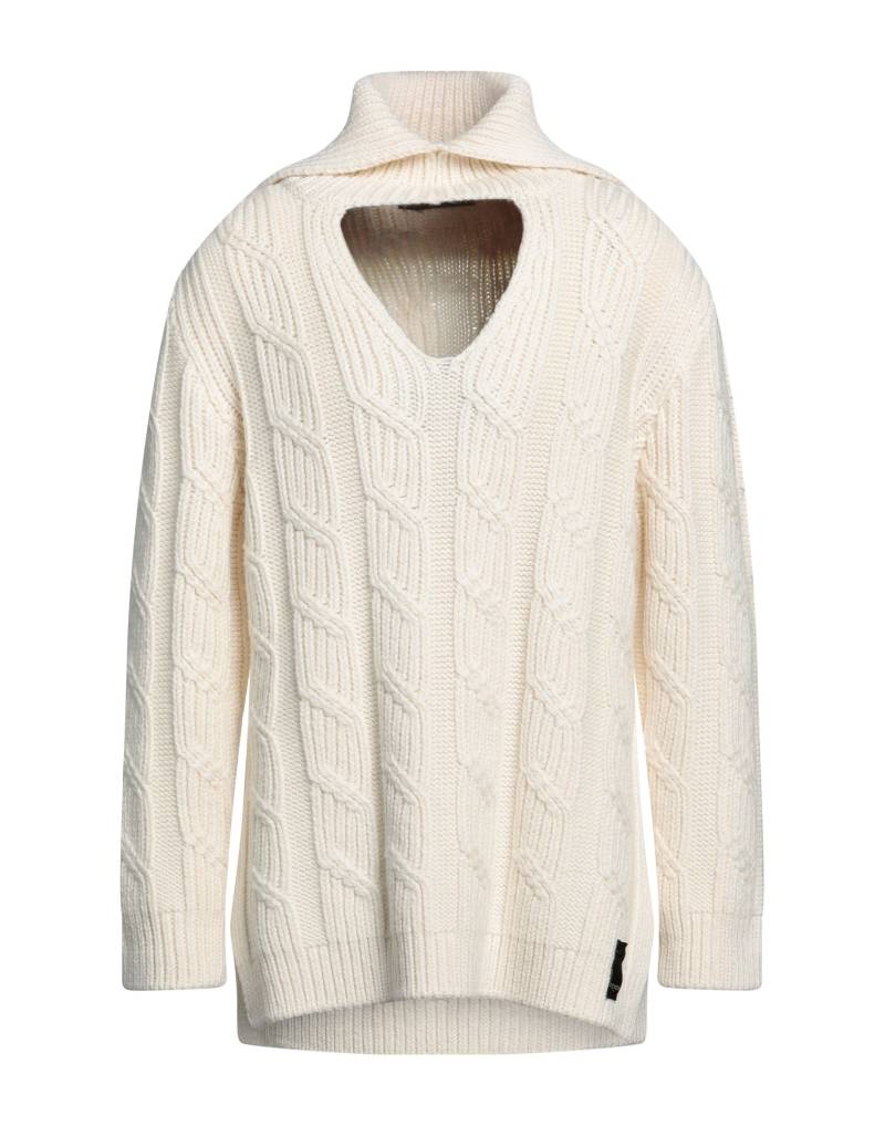 FENDI Rollkragenpullover Herren Cremeweiß von FENDI