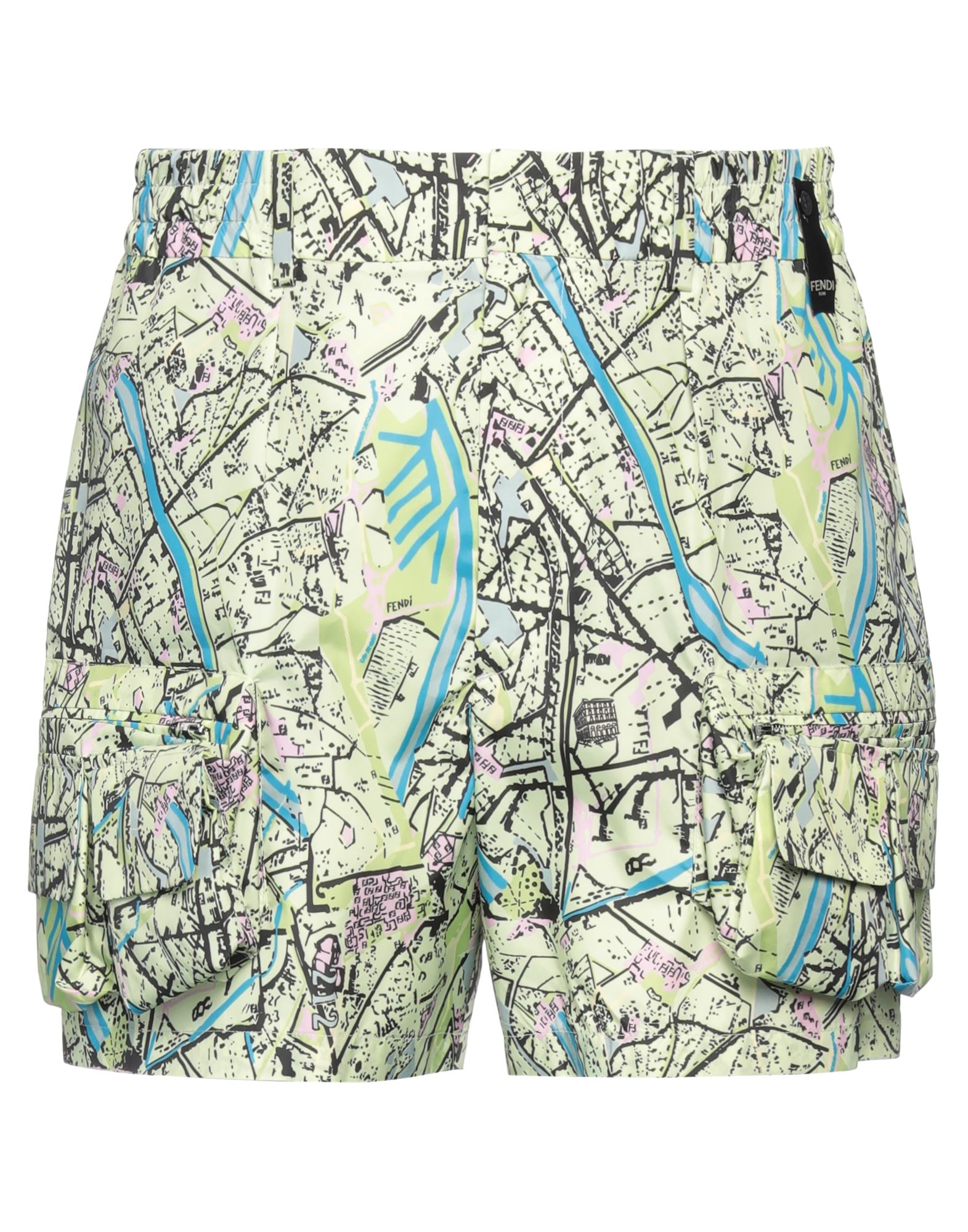 FENDI Shorts & Bermudashorts Herren Säuregrün von FENDI