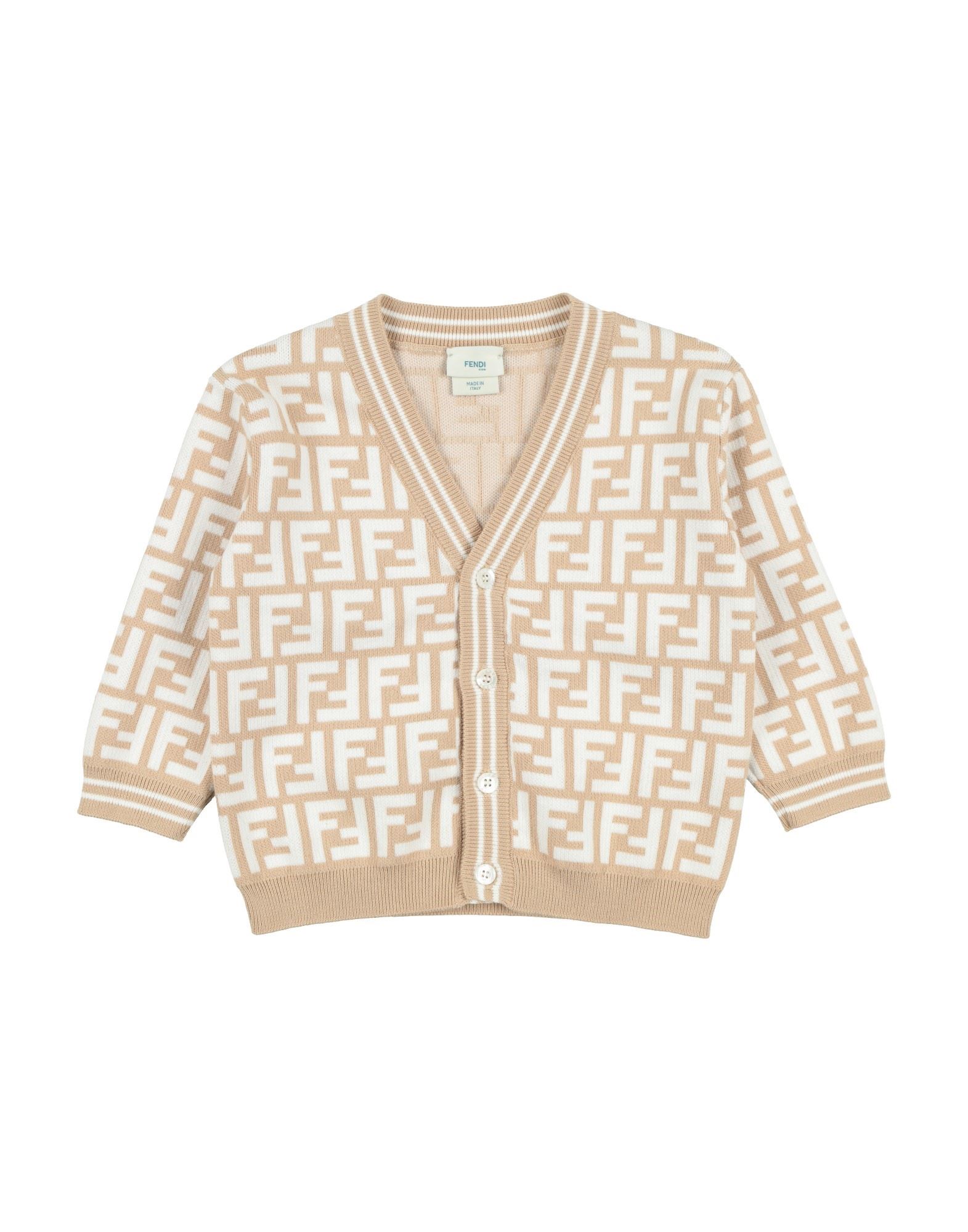 FENDI Strickjacke Kinder Sand von FENDI