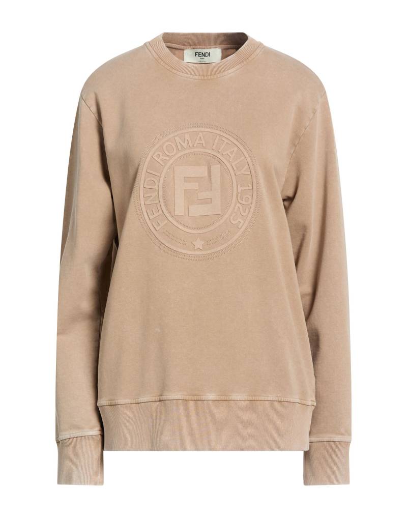 FENDI Sweatshirt Damen Sand von FENDI