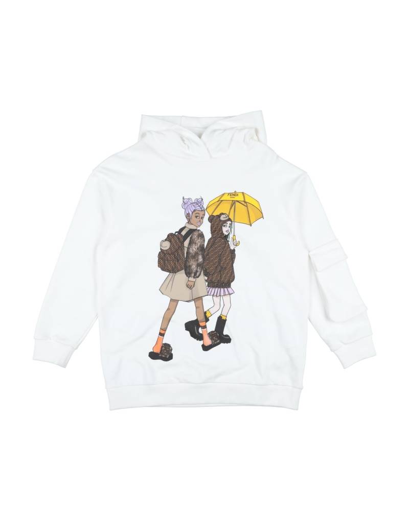 FENDI Sweatshirt Kinder Weiß von FENDI