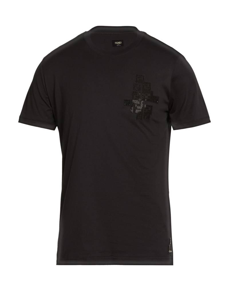 FENDI T-shirts Herren Schwarz von FENDI