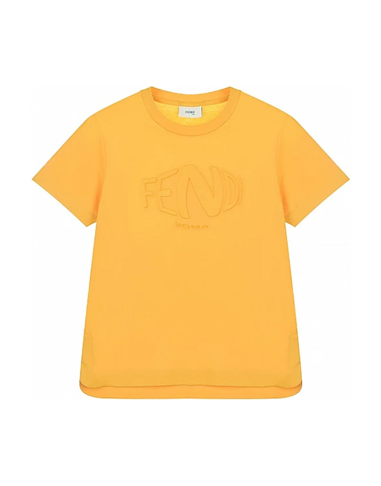 FENDI T-shirts Kinder Gelb von FENDI