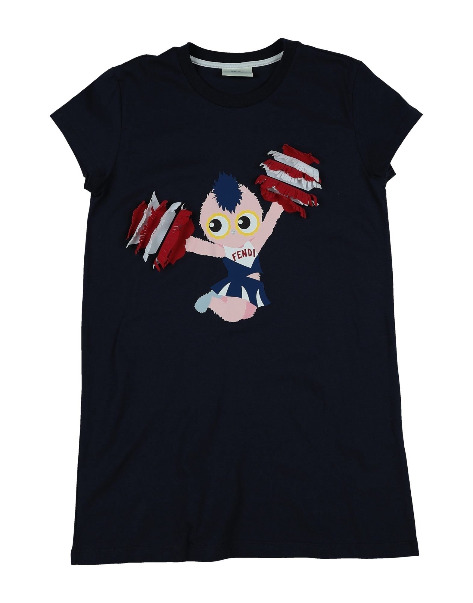 FENDI T-shirts Kinder Marineblau von FENDI