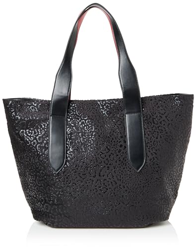 FENIA Women's Handtasche Damen Shopper, SCHWARZ von FENIA