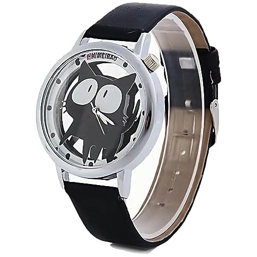 FENKOO Damen Modeuhr Quartz PU Band Armbanduhr/Karton Schwarz/Weiß/Blau/Rot/Rosa von FENKOO