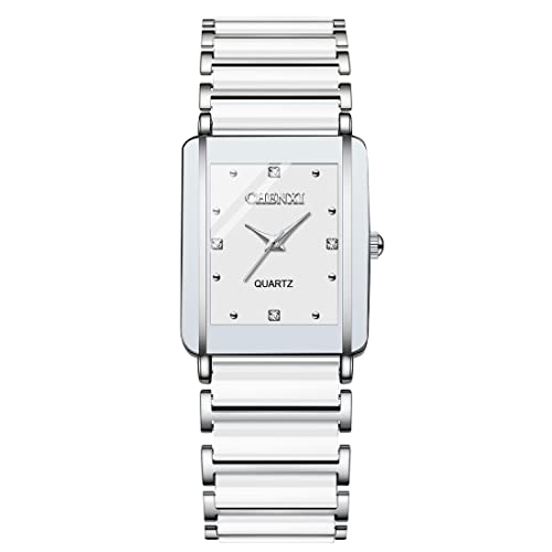 FENKOO Unisex Modeuhr Quartz Legierung Band Armbanduhr Silber FENKOO Unisex Modeuhr Quartz Legierung Band Armbanduhr Silber von FENKOO