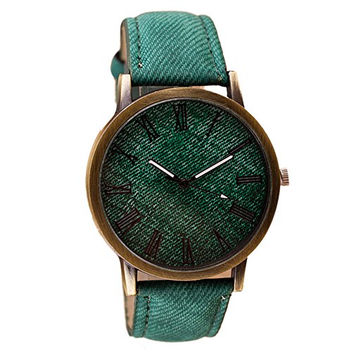 FENKOO Unisex Modeuhr Quartz PU Band Armbanduhr von FENKOO