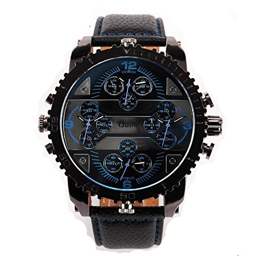 FENKOO beiläufige Uhr Herren-Uhr/Weltzeit/Mode Uhr HP3233 (Color : 3) von FENKOO