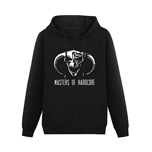 FENLI Masters of Hardcore Print Black Sweatshirts 3XL von FENLI