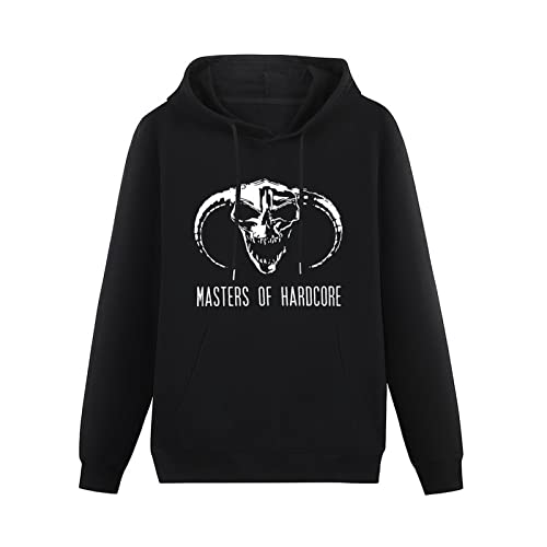 FENLI Masters of Hardcore Print Black Sweatshirts M von FENLI