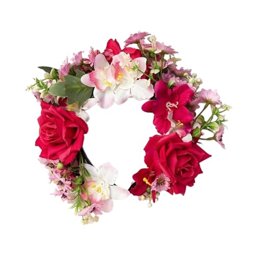 Ethnisch inspirierter Kopfschmuck, stilvoller Blumenschmuck, Kopfschmuck für Damen und Mädchen, modischer Haarschmuck mit Blumenmotiv, zartes Blumen-Haar-Accessoire von FENOHREFE