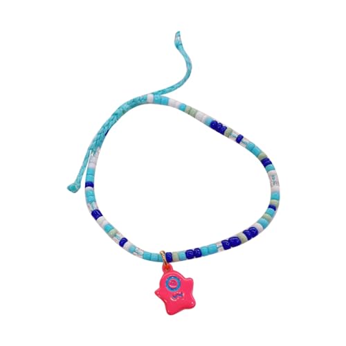 FENOHREFE Böhmische Perlenarmbänder für den Sommer, geflochten, lustige Monster-Armbänder, Hawaii-Strand-Armbänder, Schmuck, geeignet für Damen und Mädchen von FENOHREFE
