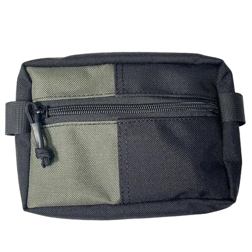 FENOHREFE Taktische Aufbewahrungstasche, Outdoor-Mini-Geldbörse, Münzbörse, tragbar, Schlüsselkarten-Etui, Reise-Gürteltasche, langlebig, taktische Aufbewahrungstasche, Rucksackausrüstung von FENOHREFE