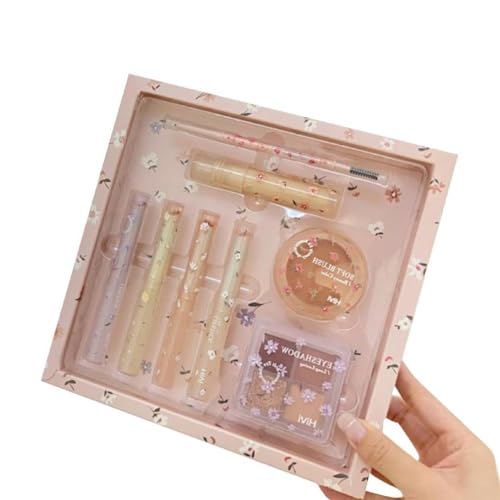 Flower Makeup Kit Set All In One Makeup Kits For Women Concealer Eyeshadow Lipstick Face Blusher Makeup Gift Set All In One Makeup Kits For Women Full Kit von FENOHREFE