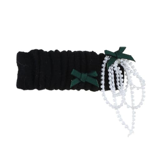 Haarnadeln mit Schleife, langes Band, gestrickt, Schleife, Haarspange, Make-up-Haarspange für Damen, Pferdeschwanz, Haarnadeln für Damen, Haar-Accessoires, Festival-Haarnadeln für tägliche Frisuren, von FENOHREFE