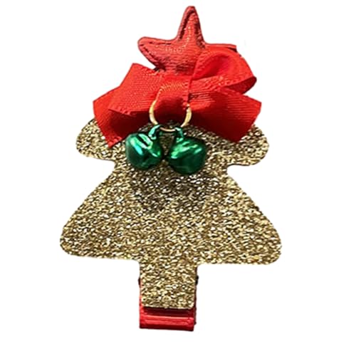 Niedliche Weihnachtsbaum-Haarnadeln, heiße Mädchen, Glitzer, Weihnachtsbaum-Haarspange, Festival-Haarspange für Damen, Pferdeschwanz, Haarspange, Weihnachtsbaum-Haarspange, Weihnachtsschmuck, von FENOHREFE