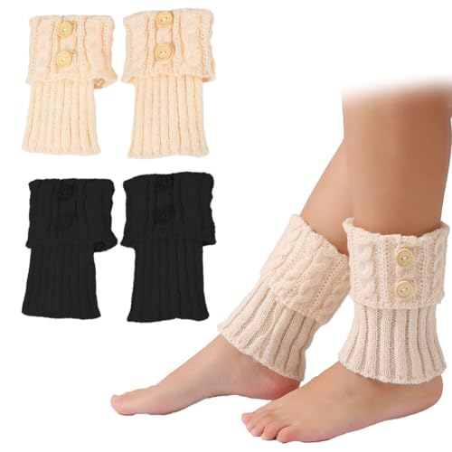 FENQURO 3 Paar Stulpen Damen aus Wolle und Acryl, Gestrickte Leg Warmers Warme Winter Beinstulpen Frauen, Beinwärmer Flexibel Legwarmers Weich Knöchelwärmer Bein Stulpen für Damen, Mädchen FENQURO 3 Paar Stulpen Damen aus Wolle und Acryl, Gestrickte Leg Warmers Warme Winter Beinstulpen Frauen, Beinwärmer Flexibel Legwarmers Weich Knöchelwärmer Bein Stulpen für Damen, Mädchen von FENQURO