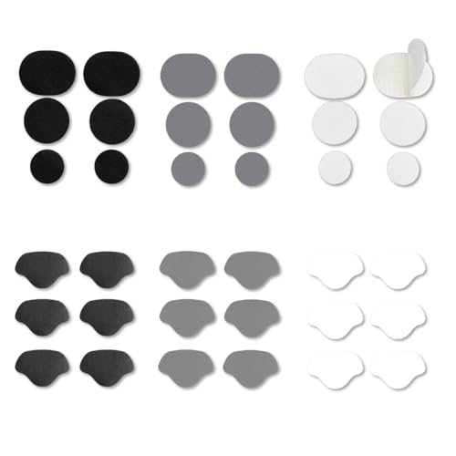 FENQURO 36 Stück fersenschutz für schuhe, Sneaker Reparatur Patch Schuhabsatz Reparatur Selbstklebender Fersen Patch von Loch Schuhloch Verhinderungs Patch Kit für Sneaker Lederschuhen High Heels von FENQURO