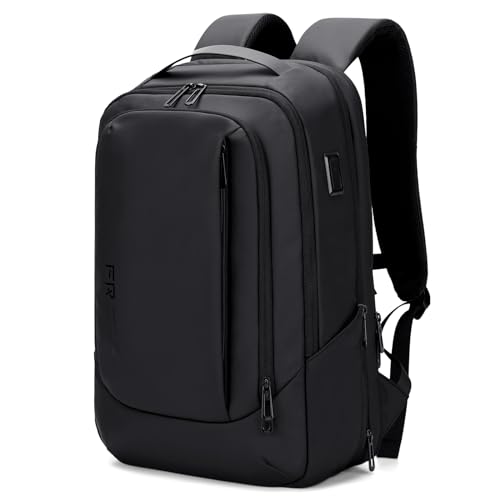 FENRUIEN Erweiterbarer Laptop Rucksack YKK-Reißverschlüssen 26L-38L Rucksack Business Rucksack Herren Laptop Tasche 15.6 Zoll für Herren und Damen Mädchen Teenager mit Laptopfach USB-Ladeanschluss von FENRUIEN